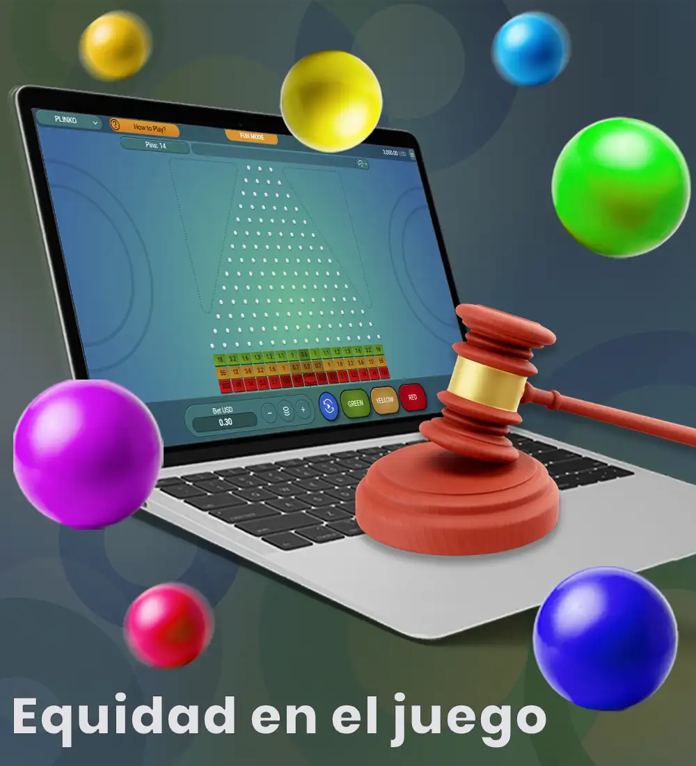 Equidad en el juego Plinko