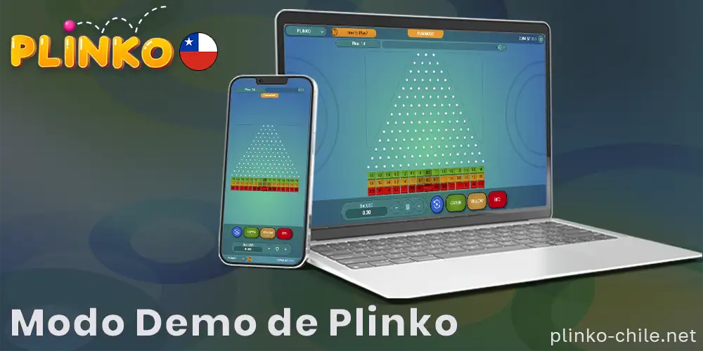 Información sobre el modo demo de Plinko